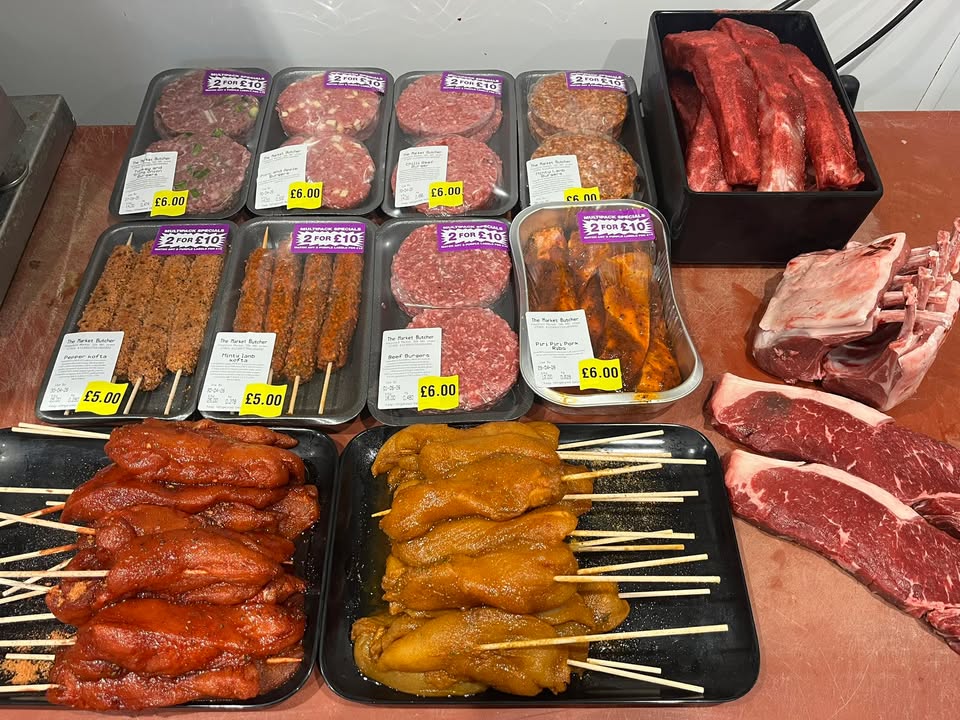 The weather is improving why not celebrate with a barbecue with our delicious fresh meat. Knutsford Market Hall